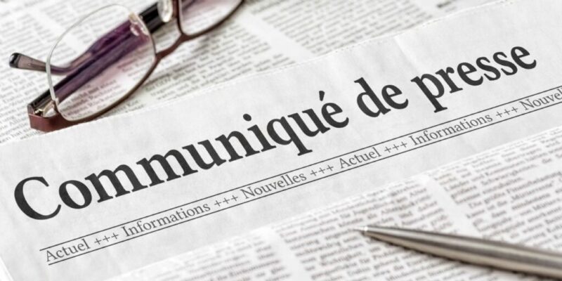 Communique-presse